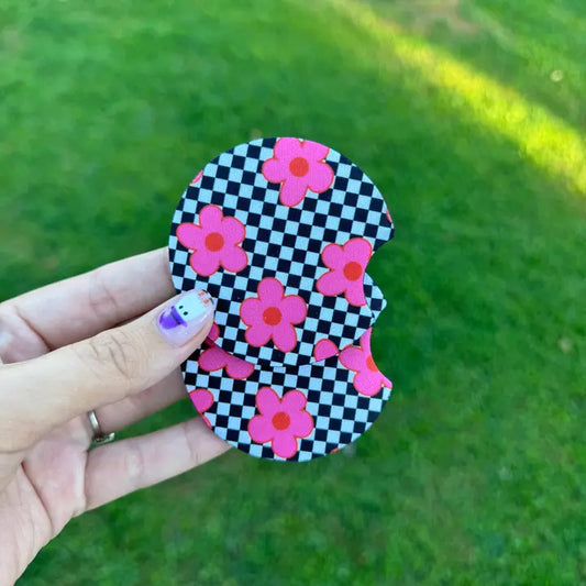 Flower Car Coasters